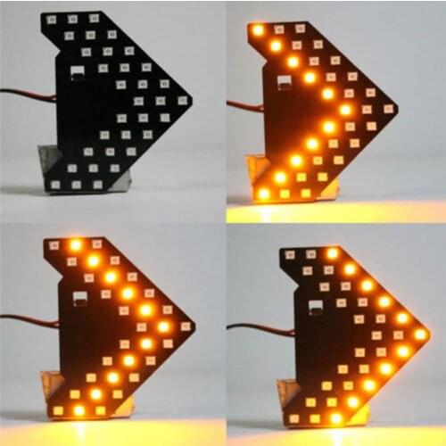 Ultra Long Lifespan Fashion Arrows Panel Car Side Mirror New 33SMD LED Low Consumption High Bright Turn Signal Light 12V#265758
