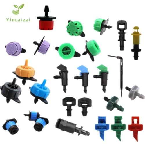 High Quality Red Adjustable Drip Head Fruit Tree Micro-Sprinkler Flower Irrigation Equipment Misting Nozzle Greenhouse Watering