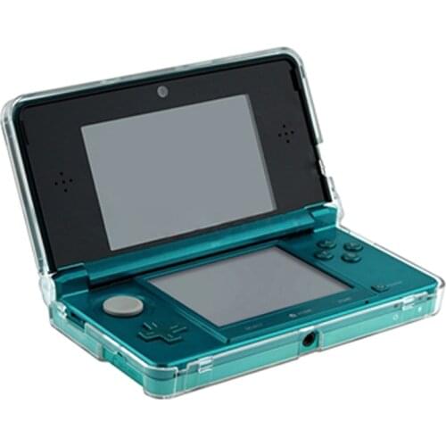 Game Console Protector Case Transparent Clear Hard Skin Case Cover Case Plastic Protective Shell for Nintendo 3DS N3DS Console