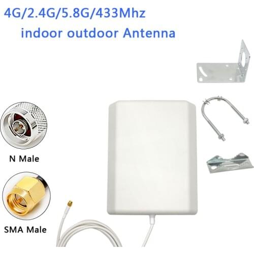 Factory price High Gain 14dBi 433Mhz 4G WIFI Indoor outdoor waterproof directional Antenna