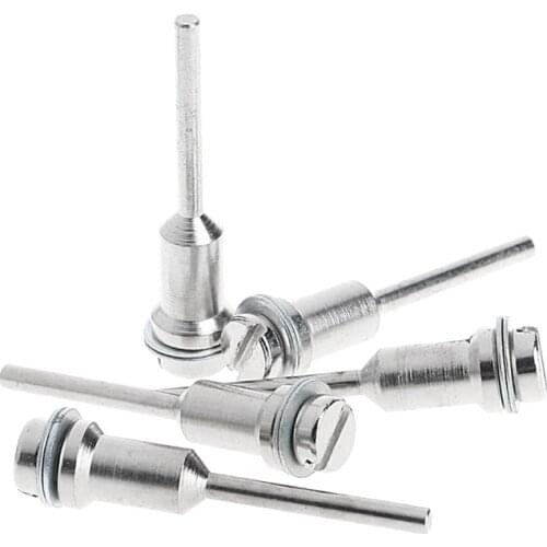 5Pcs 1/8 Inch 3.17mm High Speed Steel Shank 5.8mm Screw Mandrels