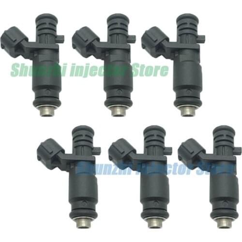 6set Fuel Injector Nozzle For Volkswagen Jetta models Sagitar Pentium B50 1.6L 1.8L L4 OEM 06A906031CN 06A 906 031 CN