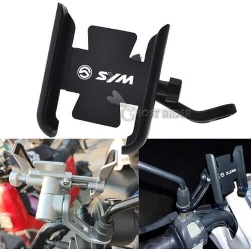 For SYM CRUISYM 125 180 300 GTS 250i 300i maxsym 400 600 jet 14 125 Motorcycle handlebar Mobile Phone Holder GPS stand bracket