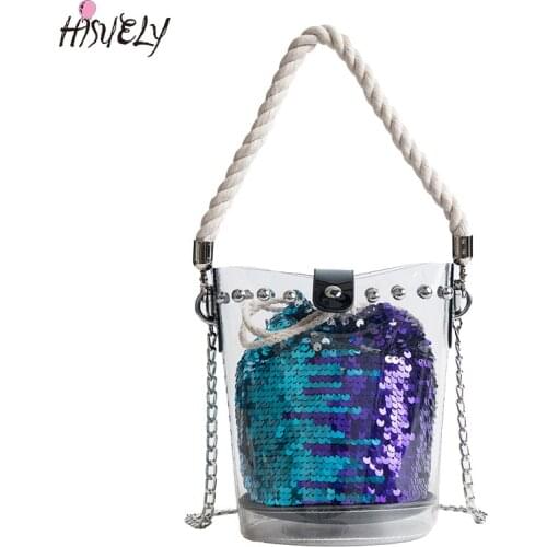 HISUELY Women's Transparent Bags
