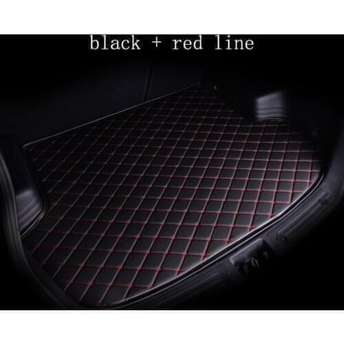 WLMWL Custom leather car trunk mat for Chevrolet All Models Cruze Captiva Sonic Sail Spark Aveo Blazer epica car cargo liner