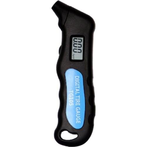 1pcs TG105 Multi-function Digital Tire Pressure Gauge Barometer LCD Display Car Air Gauge Moto Pressure Gauge Barometer Tester