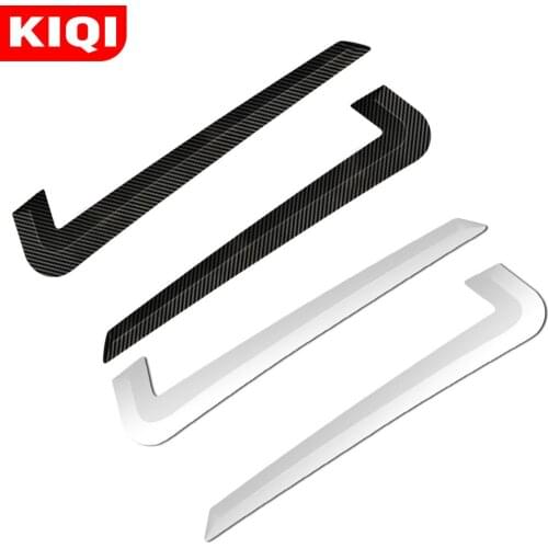 For Tesla Model 3 2016-2020 Car Headlight Head Light Lamp Front Fog Light Cover Eyelid Eyebrow Trim