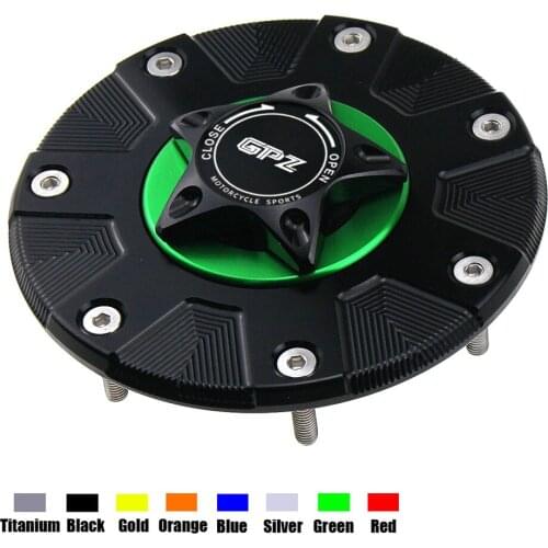ZG1000 Gas Fuel Tank Cover for Kawasaki ZG1000 Concours 1986-2006 Motorcycle Accessories CNC Aluminum Oil Cap Motorbike