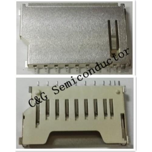 10pcs not pop-up memory card socket MMC/SD card slot card seats good quality and ROHS IC