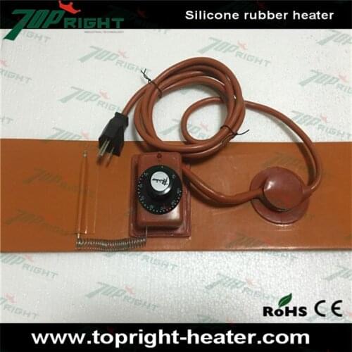 110v1000w 125*1740mm Silicon Band Drum Heater Oil Biodiesel Plastic Metal Barrel