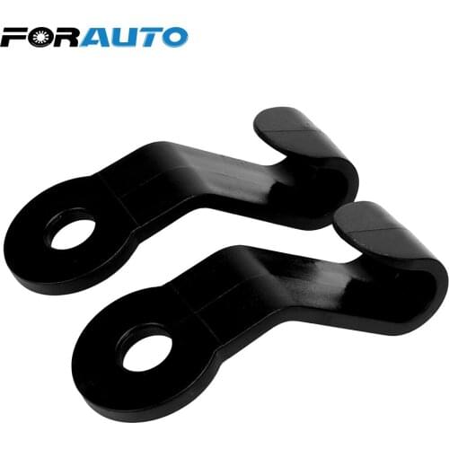 FORAUTO 2pcs Car Clips Holder Hook Car Hanger for Bag Back Seat Headrest Organizer Auto Fastener Clip Interior Accessories