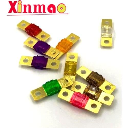 5pcs ANS FUSE 20A 30A 40A 50A 60A 70A 80A 100A 125A 150A 175A ANL Gold Plated Stud Car Fuses Mini Car Stereo Audio AFS Fuse