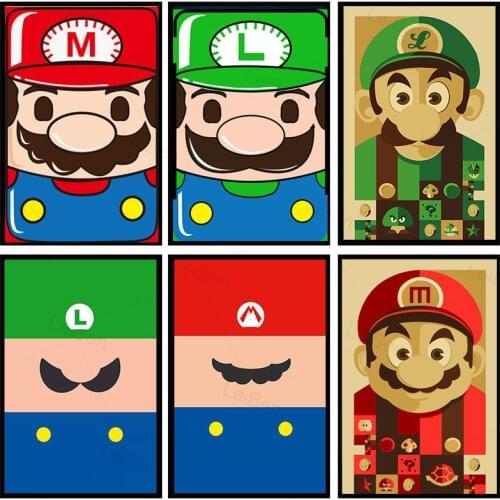 5D Diamond Painting Classic Game Cartoon Character Cross Stitch Kit Full Drill Diamond Embroidery Art Picture Home Decor Gift