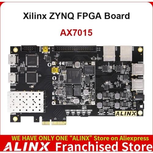 ALINX AX7015: XILINX Zynq-7000 SoC XC7Z015 ZYNQ ARM 7015 SoMs FPGA Development Board PCIE HDMI zedboard