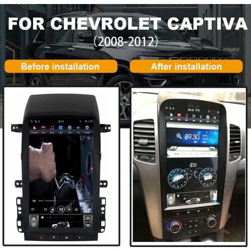 Android auto radio GPS navigation for-Chevrolet Captiva 2008-2012 car video multimedia DVD player tape recorder 13.6 inch