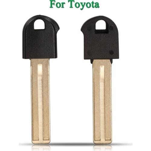 Bilchave Remote Car Key Blade Fob For Toyota Crown Prius Vios Yaris 3.0 Smart Card Entry Key Blank Blade Replacement