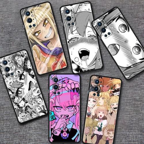 Cover For OnePlus 8T 8 7 6T 7T 9 Pro 9T 5G 8Pro 9R Black Soft Phone Fundas Nord N10 5G N100 Shell Hentai Harajuku Anime Girl