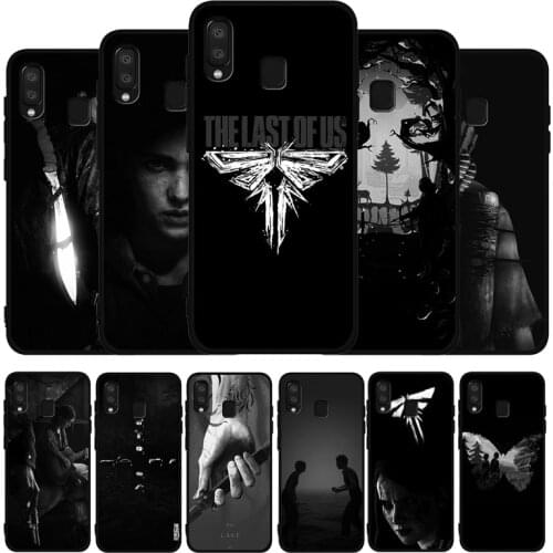 Horror action game The Last of Us Part Black Phone Case For Samsung Galaxy A71 A51 A41 A31 A20E A10 A20 A40 A50 A70 M30S M20 A7