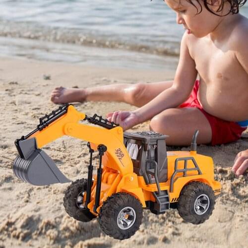 Remote Control Excavator Engineering Construction Vehicle Car Model Toys Gift