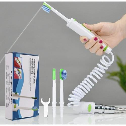 Faucet Oral Irrigator Water Dental Jet Flosser Water Irrigation Pick Floss Dental Denture Tooth Teeth Cleaning Oral Teeth Whiten
