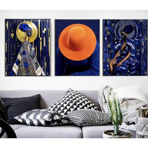 Triptych,5D DIY Diamond Painting African woman 3D Full Square Diamond Embroidery Cross Stitch Home Decor Z1279