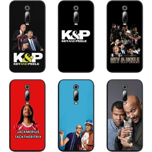 KEY AND PEELE Phone Case For Redmi 9A 9 8A 7 6 6A Note 10 9 8 8T Pro Max K20 K30 Pro