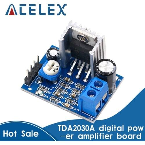 TDA2030 Module Power Supply TDA2030 Audio Amplifier Board Module TDA2030A 6-12V Single