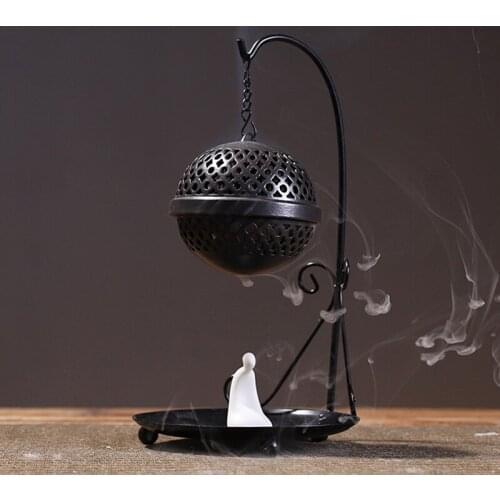 New Chinese Style Aromatherapy Ornaments Backflow Incense Hanging Living Room Office Porch Aromatherapy Stove Decorations