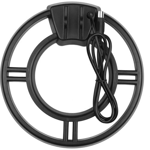 KKmoon 9.7-inch Search Coil Waterproof Round Submersible Searching Coil Gold Nugget Search Coil Compatible with Metal Detector