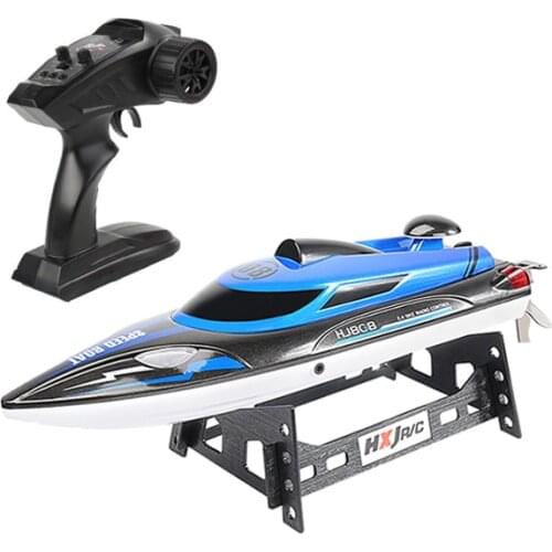 HJ808 RC Boat 25km/h 2.4G High Speed Remote Control Racing Ship Water Speed Boat Children Model Toy Kids Gift