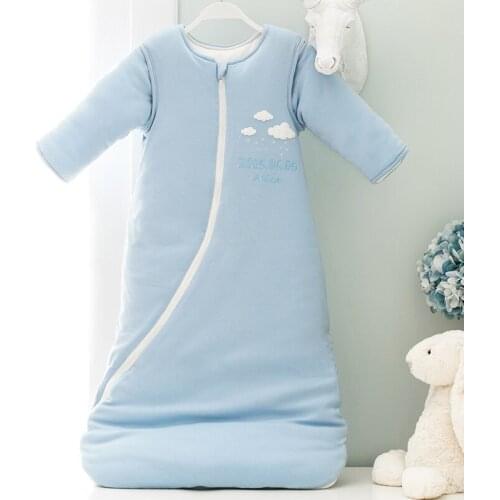 Baby sleeping bag envelop for neonate pure cotton newborn baby infant wrapped cocoon in winter stroller bag well details