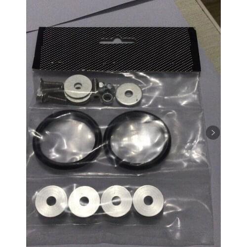 Universal jdm Aluminum Bumper Quick Release Fasteners Fender Washers For Integra RSX with Logo