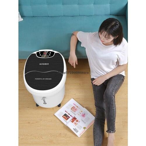 Foot Bath Automatic Heating Constant Temperature Household Deep Foot Bath Electric Massage Foot Bath Bucket