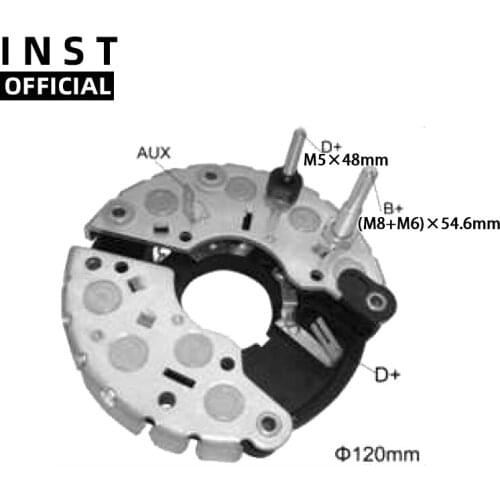 ALTERNATOR GENERATORS RECTIFIER BRIDGE FOR BR712 1 127 320 712 1 127 320 735 31-9132 139169 RB-58H