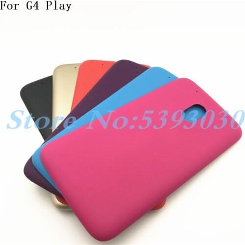 Top Quality 5.0 inches Battery Door Back Cover Housing Case For Motorola Moto G4 Play XT1603 XT1601 XT1604 XT1602