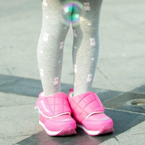 Winter new waterproof non-slip baby booties thick cotton shoes childrens snow boots girls shoes boys boots