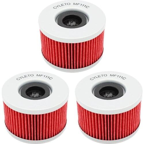 1/2/3pcs Oil Filter For Honda CBX400F CBX550 CBX 550 GL500 GL500I Silver Wing GL 500 Interstate GL650 GL650I GL 650 81-86
