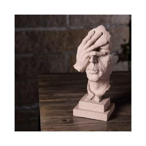 Abstract sculpture creative office room of silence arts and crafts Ls Seneca Figure decoration ornaments room Home