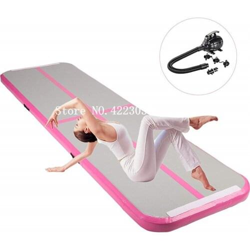 Free Shipping AirTrack 4x1x0.1m Inflatable Cheap Gymnastics Mattress Gym Tumble Air Track Floor Tumbling Air Track For Sale