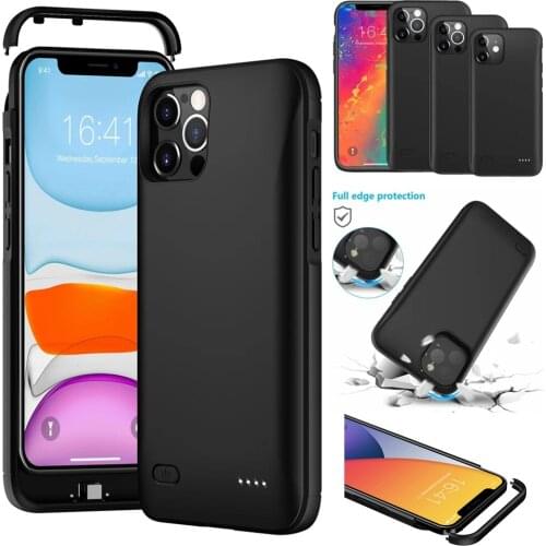5000mAh Battery Charger Cases For iPhone 12 Pro Max Battery Case Backup Charging Cover For iPhone 12 mini 12 Pro Power Bank Case