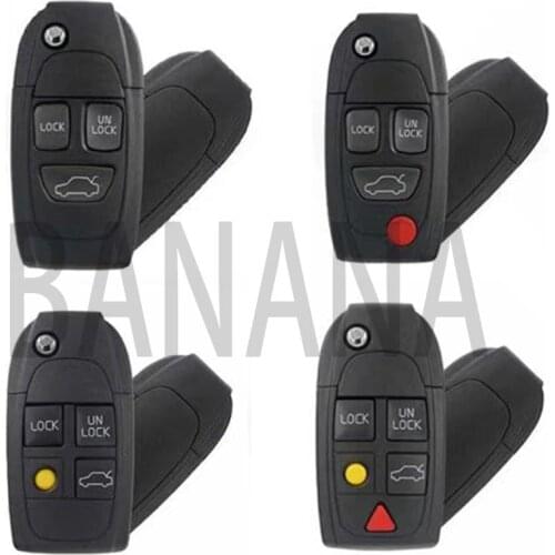 For Volvo car key case For Volvo C30 C70 S40 S60 S80 lxc90 V60 Volvo car key replacement shell