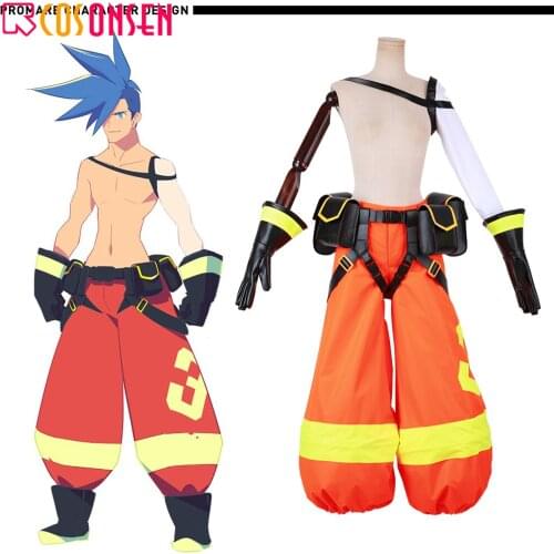 PROMARE Galo Thymos Cosplay Costume Burning Rescue Costume Anime Suit COSPLAYONSEN Custom Made