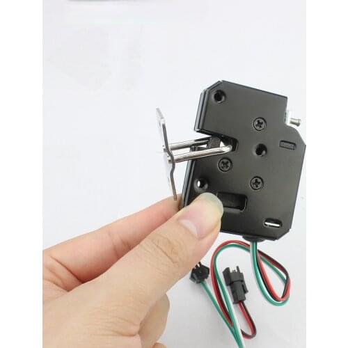 Small electromagnetic lock DC12V/2A cabinet door lock mini electric control lock vending machine electronic lock small door lock