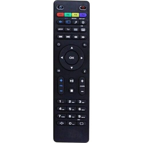 Mayitr 1pc Replacement Remote Control Black Plastic Remote Controller for Mag250 254 256 260 261 270 IPTV TV Box