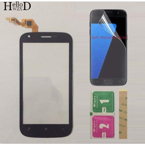 Mobile Phone Touch Screen Touchscreen Sensor Touch Panel Front Glass For Fly IQ443 IQ 443 Touch Screen Digitizer Panel