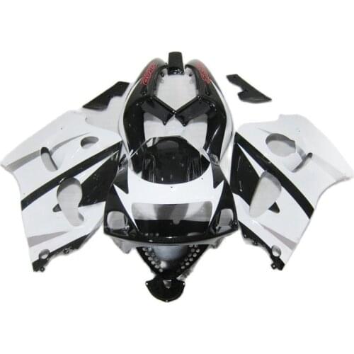 Motorcycle Fairings for SUZUKI SRAD GSXR600 GSXR750 1996 1997 1998 1999 2000, White Black silver fairing kit GSXR 600 750 PL52