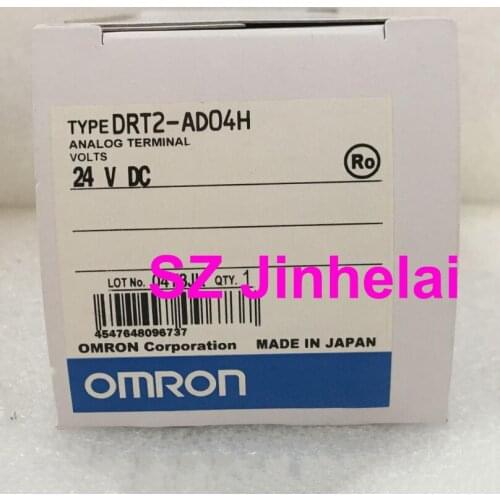 OMRON DRT2-AD04H Authentic original ANALOG TERMINAL 24VDC
