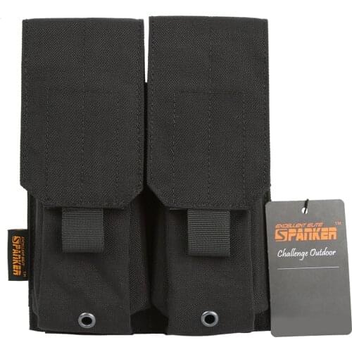 EXCELLENT ELITE SPANKER Tactical Double Stacker M4 Mag Pouch Mag Pouch Molle Magazine Pouches Mulit-Tool Holder