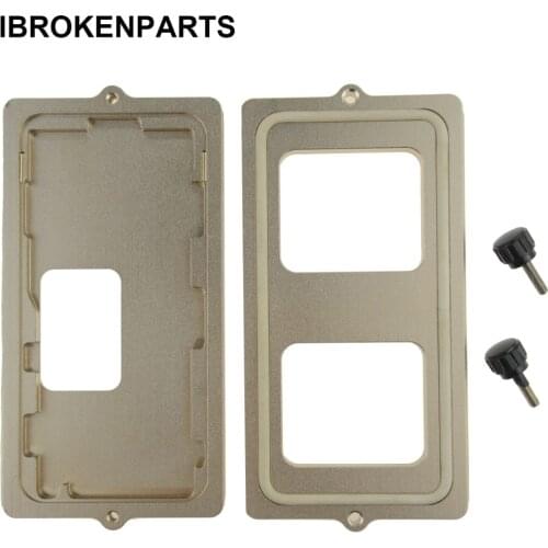 1 Set of Precision Laminating Metal Mold Mould Desinged for iPhone X XR XS Max LCD Frame Bezel Cold Glue Holding and Bonding