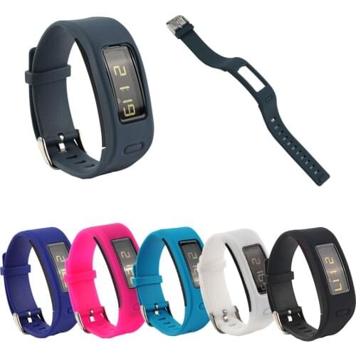 Wrist Strap For Garmin Vivofit 1 Silicone Replacement Watch Band With Metal Clasp Vivofit Smart Watch Bands Accessories